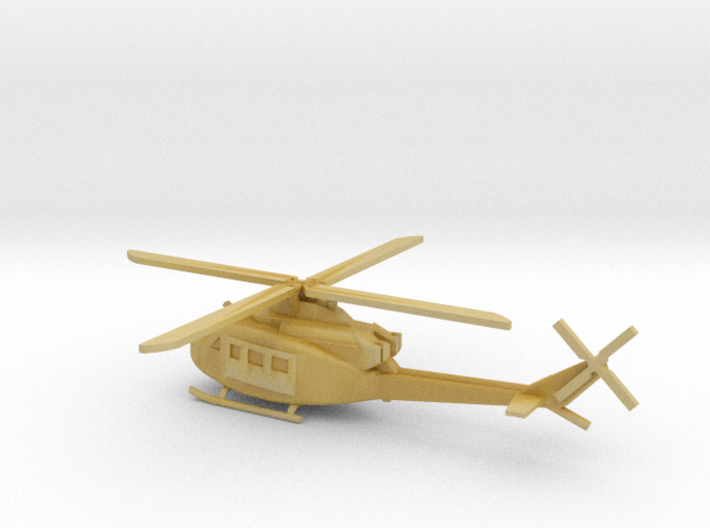 1/350 Scale UH-1Y Model 3d printed