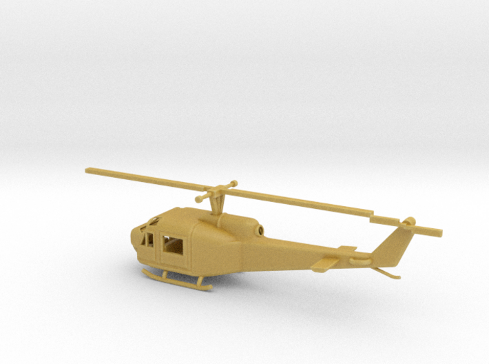 1/87 Scale UH-1B 3d printed