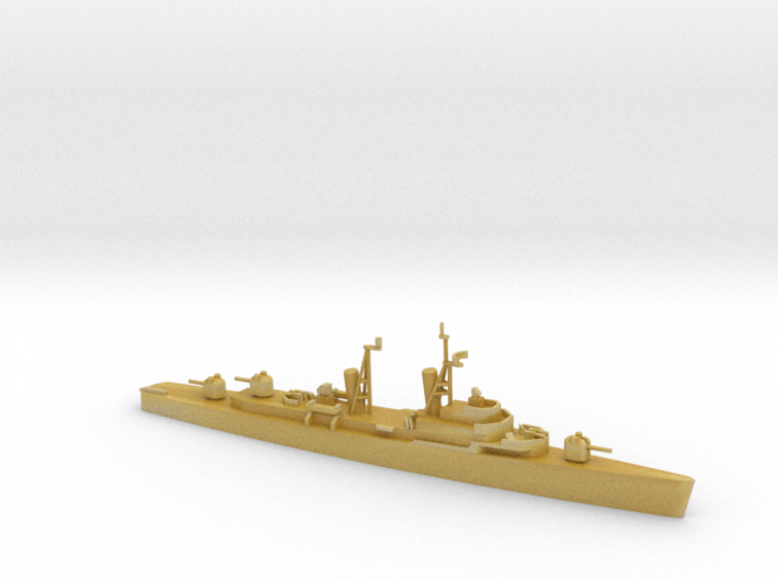 1/1250 Scale Forrest Sherman Class Destroyer 3d printed