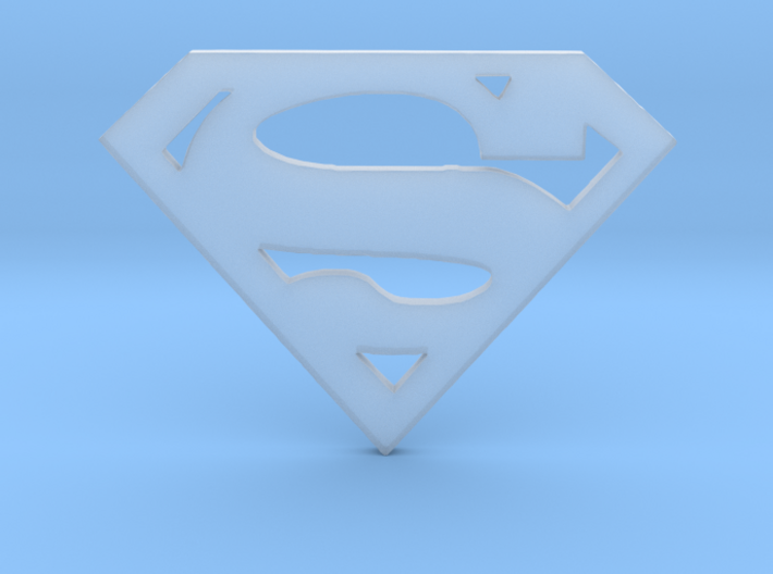 Superman Logo Cardholder (Customizable) 3d printed