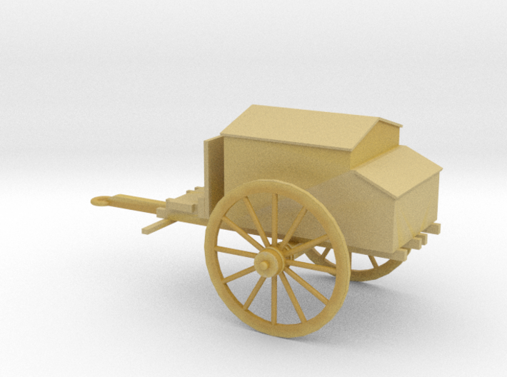1/72 Scale Civil War Artillery Forge 3d printed