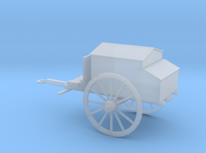 1/72 Scale Civil War Artillery Forge 3d printed