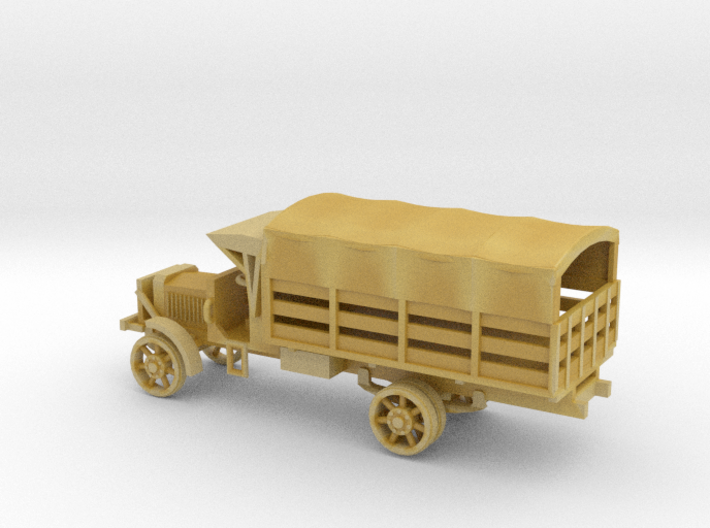 1/144 Scale Liberty Truck Cargo with Cover 3d printed