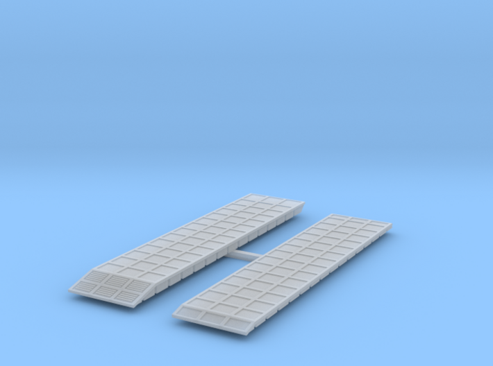 P1 Barge Causeway Section W Ramp 3x13+P3+P4 1to285 3d printed