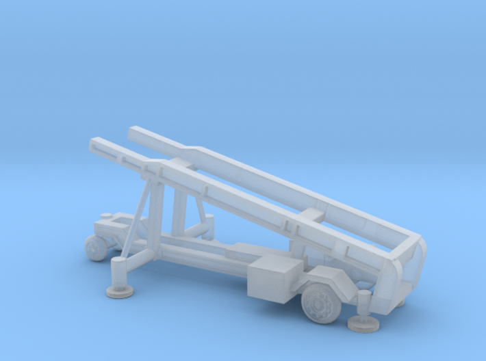 1/110 Scale MK4 Regulus Missile Launcher 3d printed