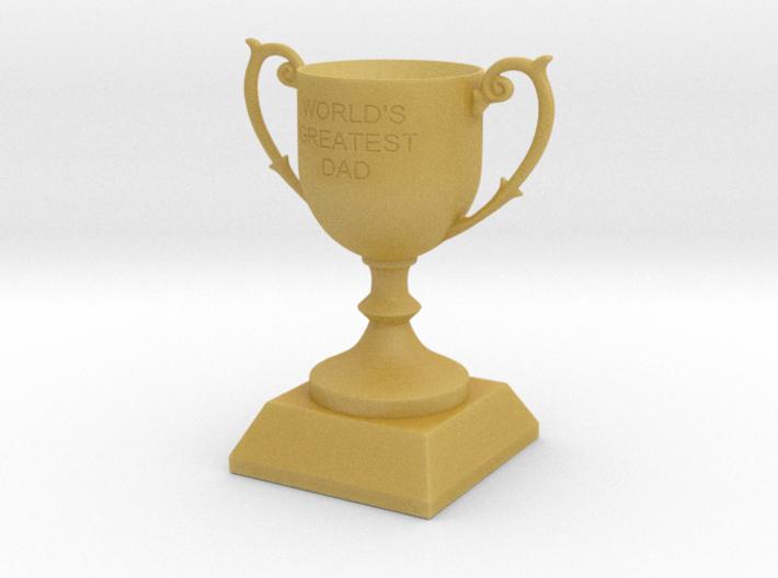 Father's Day Trophy 3d printed