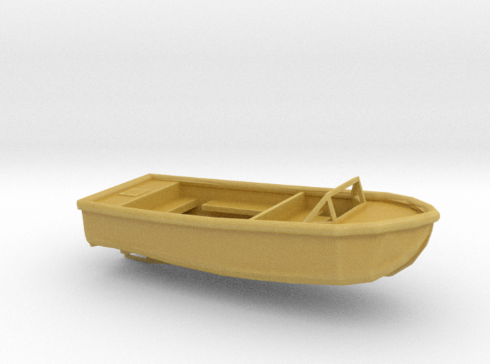 1/96 Scale 24 ft Plane Personnel Boat Mk5 USN 3d printed