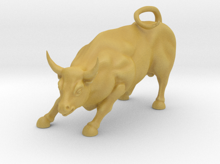 Charging Bull Statue Of Wall Street 3d printed