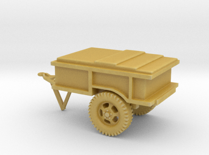 1/87 Scale Trailer 2W Clothing and Textile Repair 3d printed