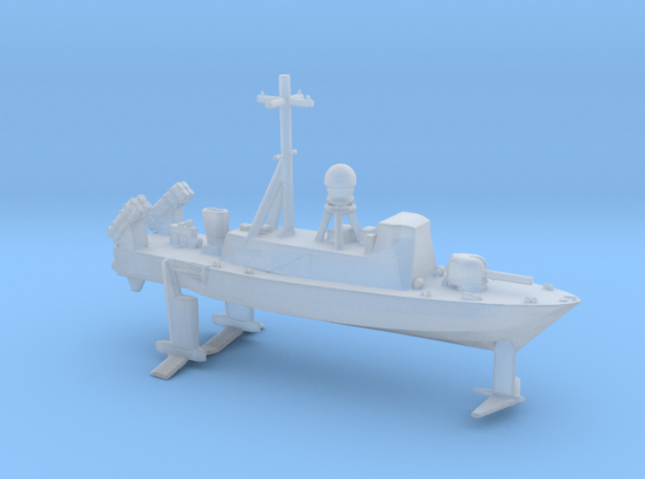 1/500 Scale USS PHM Hydrofoil 3d printed