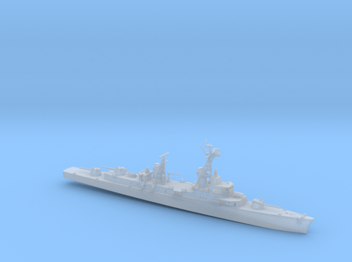 1/600 Scale Forrest Sherman Destroyer w 3 in guns 3d printed
