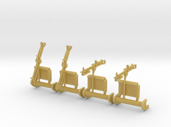 1/35 Scale Helicopter M60 Machine Gun Mounts 3d printed