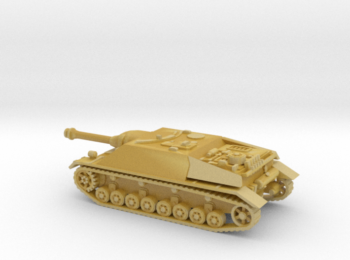 jagdpanzer IV scale 1/100 3d printed