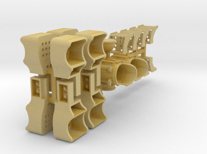 Steam Loco Combo Pack - HO 3d printed 