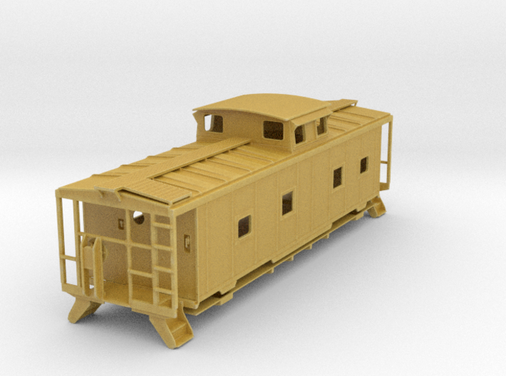 ACL M5 Caboose - TT 3d printed 