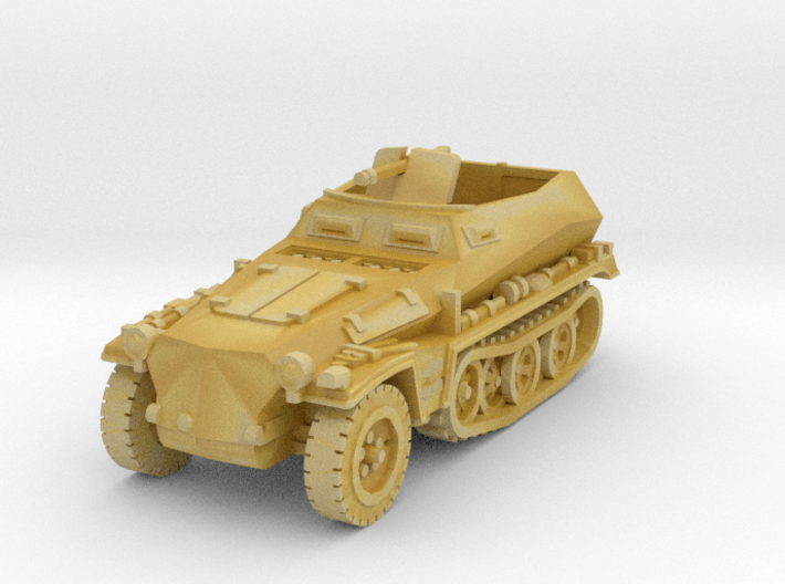 sdkfz 250 A1 scale 1/100 3d printed