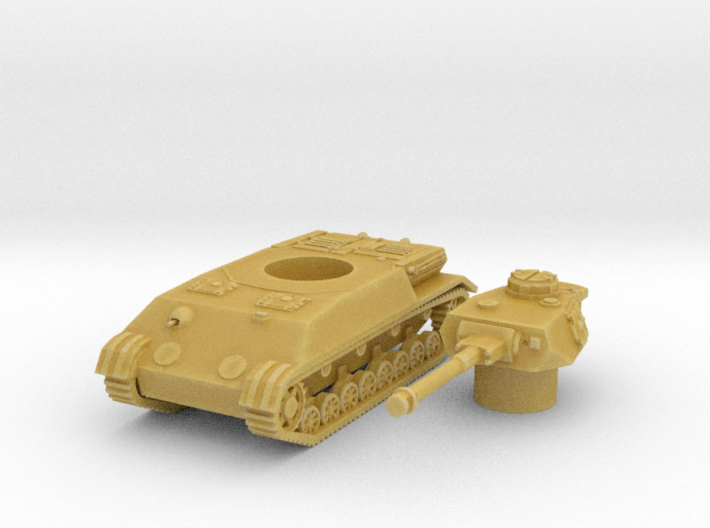Panzer IV K scale 1/100 3d printed