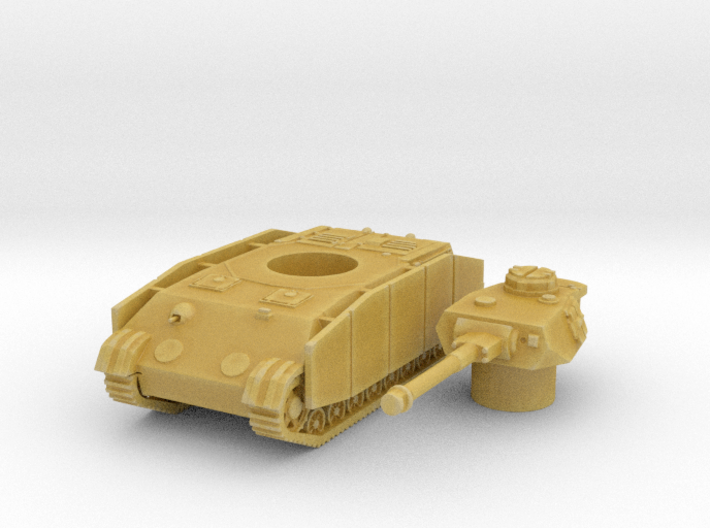 Panzer IV K (side skirts) scale 1/160 3d printed