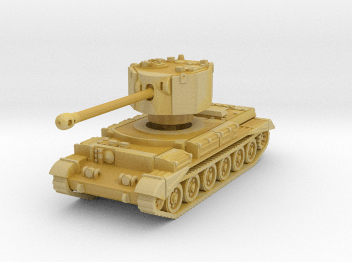 Challenger tank scale 1/285 3d printed