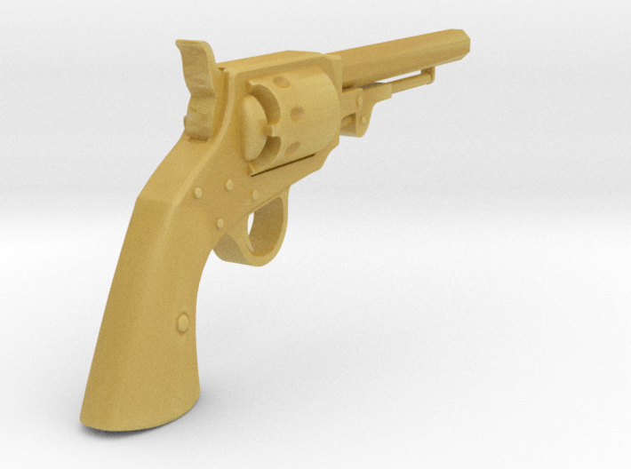 Ned Kelly Gang Colt 1851 Revolver 1:18 Scale 3d printed