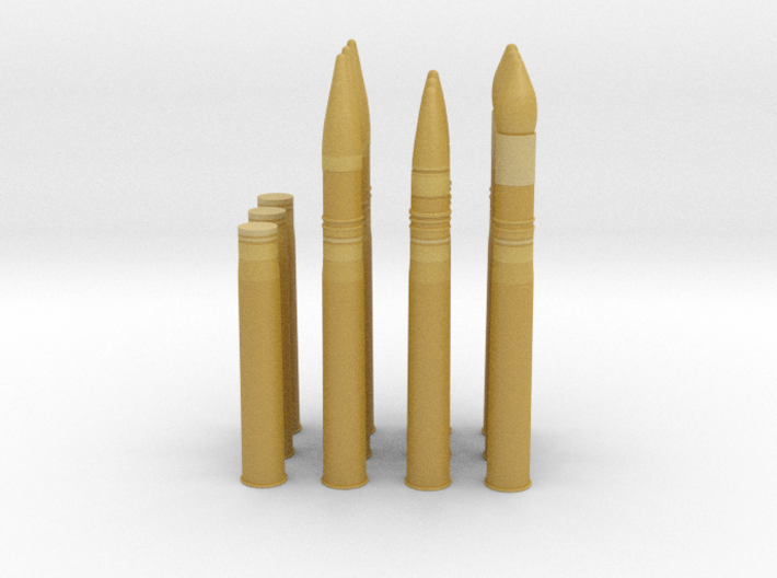 Tiger I 88mm shell 3d printed 