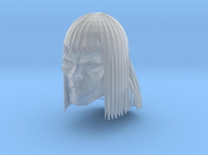 Barbarian Head 1 3d printed