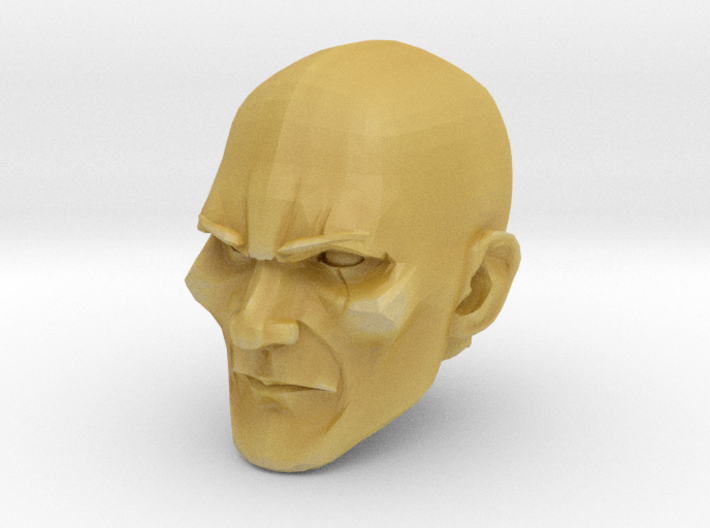 Bald Head 2 3d printed