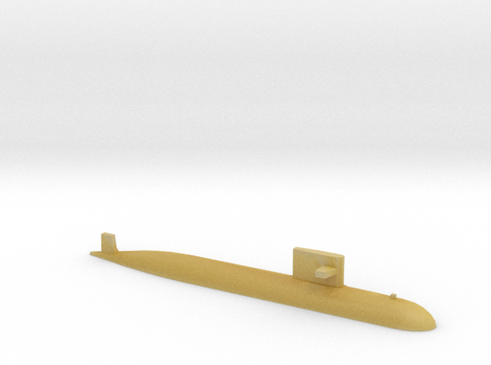 PLA[N] 093 Submarine, 1/1800 3d printed