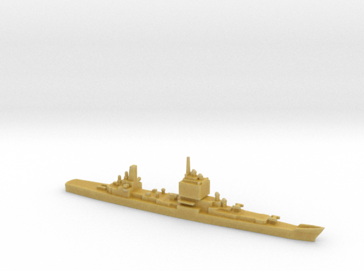 USS Long Beach, Final Layout, 1/2400 3d printed