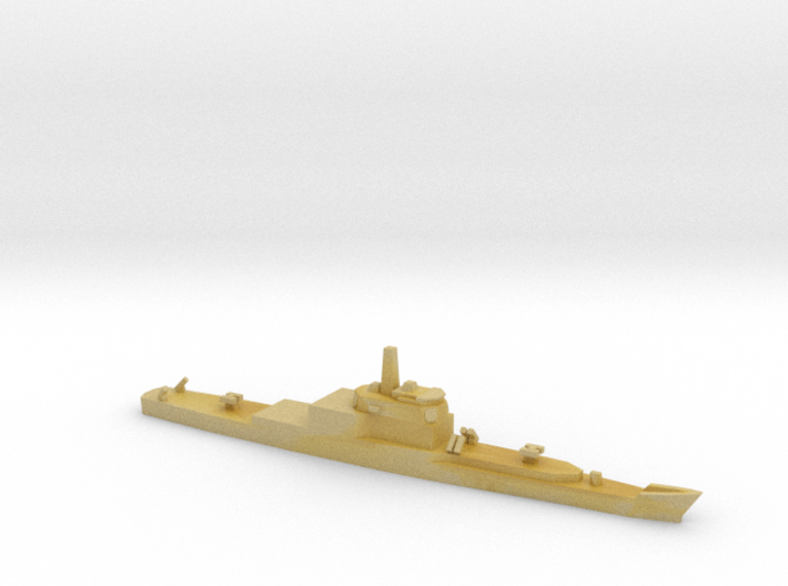 Long Beach Refitted with Aegis, 1/3000 3d printed