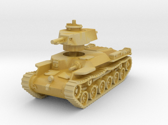 Chi-Ha Tank 1/144 3d printed