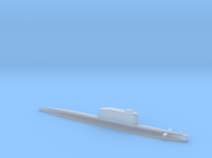 Golf-Class Ballistic Submarine, 1/1800 3d printed