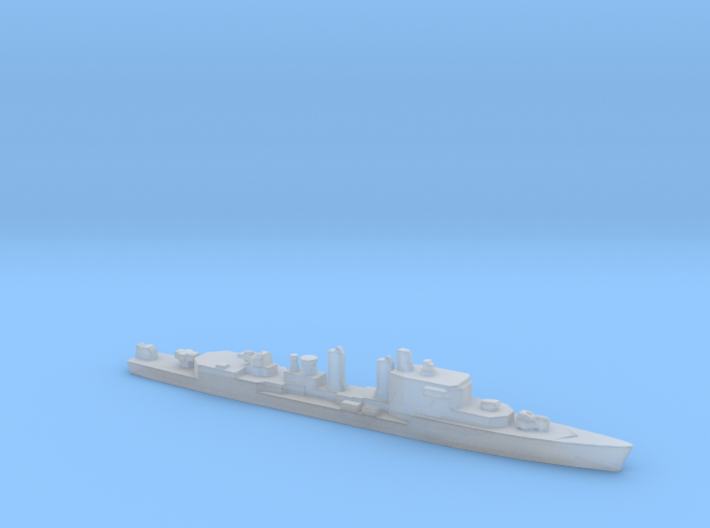 T47 Class ASW Destroyer (1968), 1/3000 3d printed