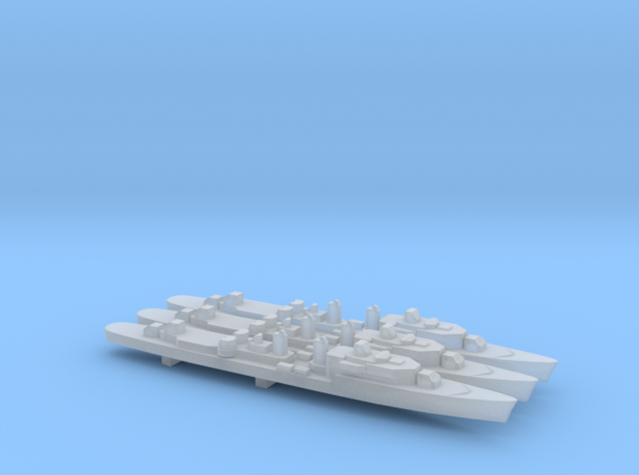 T47 Class Command Destroyer (1962) x 3, 1/1800 3d printed
