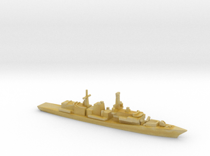Type 23 frigate 1/1800 3d printed