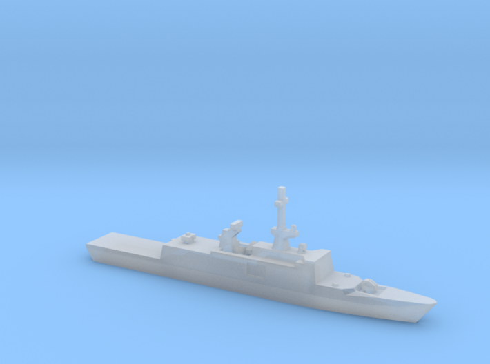 La Fayette-class frigate, 1/1800 3d printed