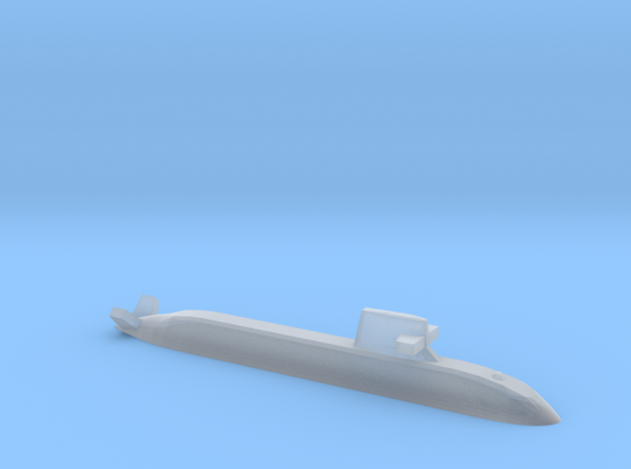 Soryu-class submarine, 1/2400 3d printed