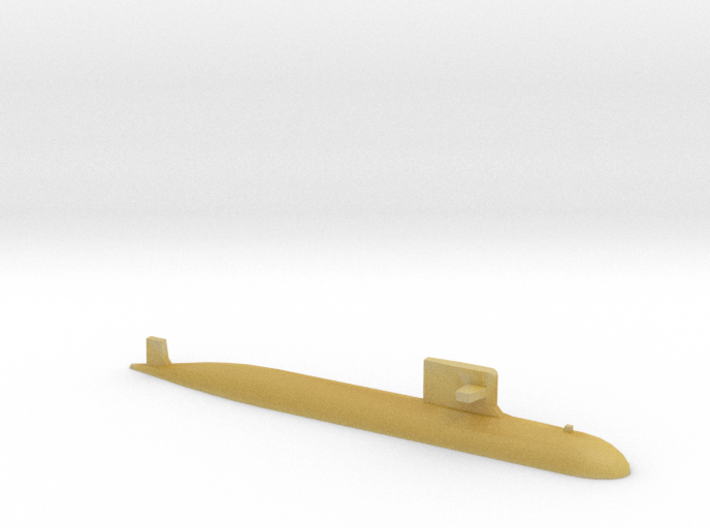 PLA[N] 093A Submarine, 1/1800 3d printed