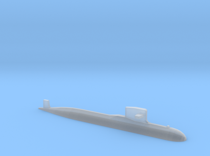 PLA[N] 093B Submarine, 1/1250 3d printed
