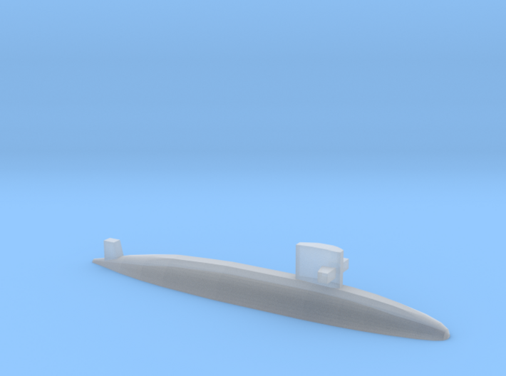 Uzushio-class submarine, 1/2400 3d printed