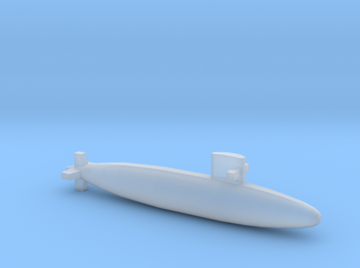 Uzushio-class submarine, Full Hull, 1/2400 3d printed