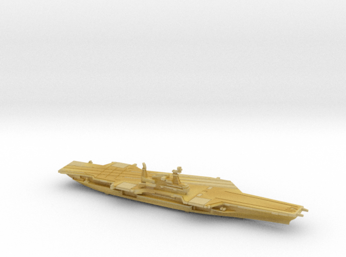 USS Midway (1992) w/Hanger, 1/2400 3d printed 