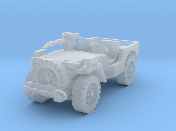 Airborne Jeep (recon) 1/76 3d printed