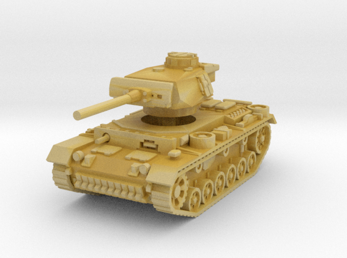 Panzer III L 1/144 3d printed
