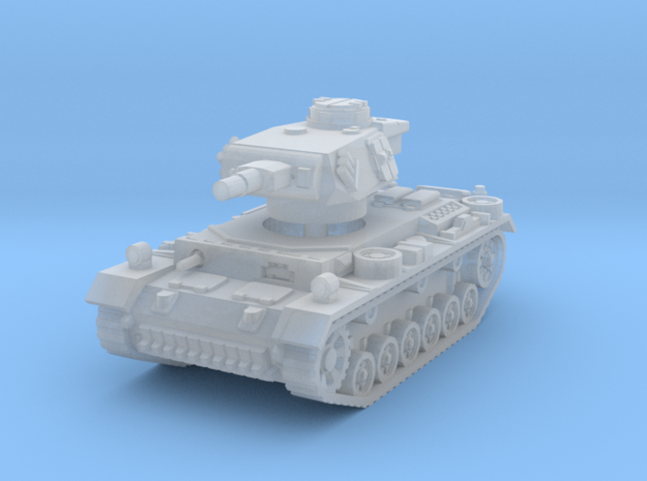 Panzer III N 1/76 3d printed