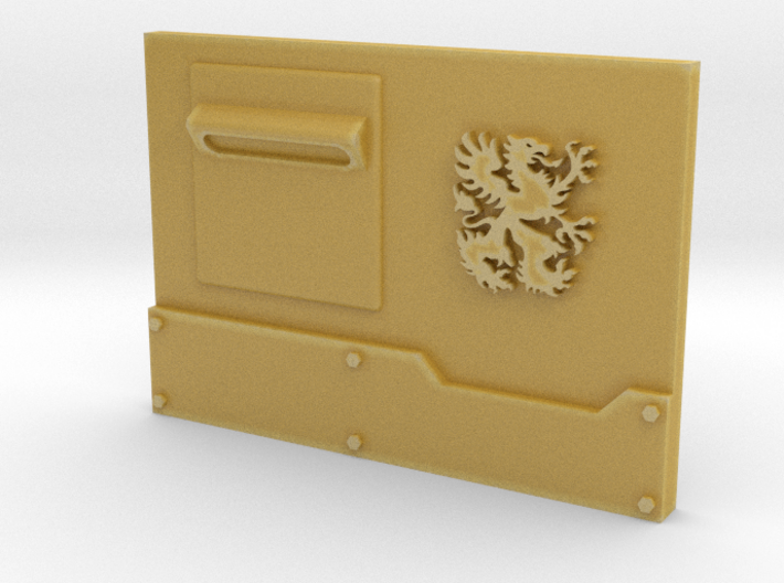Griffons "Metal Box APC" front panel R 3d printed 
