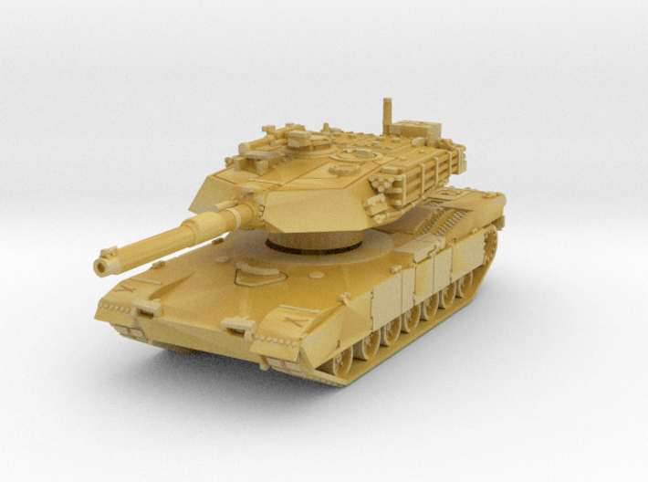 M1A1 AIM Abrams (mid) 1/160 3d printed