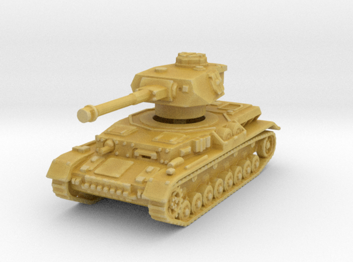 Panzer IV G 1/144 3d printed
