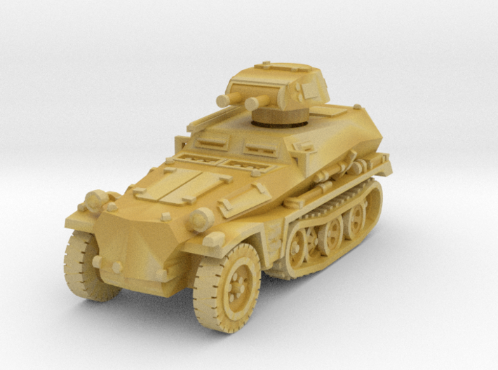 Sdkfz 253 with Pz I Turret 1/200 3d printed