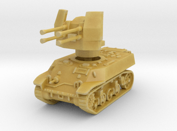 M3A3 with Flakvierling 38 1/285 3d printed